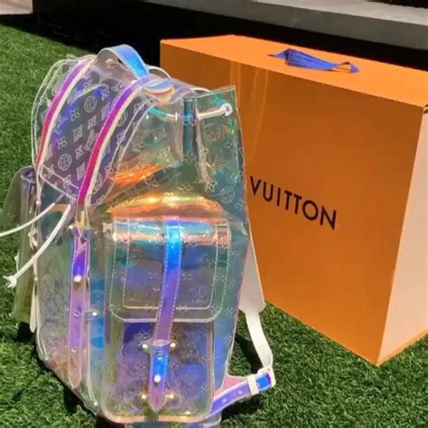 louis vuitton clear backpack|louis vuitton backpack on sale.